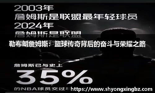 勒布朗詹姆斯：篮球传奇背后的奋斗与荣耀之路